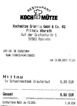 tdib Hffner Kochmtze Restaurant